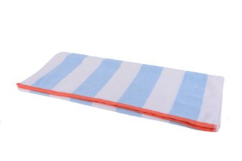 SERVIETTE 70X130 CM 0.669KG BLANC CIEL COTTON