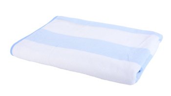 SERVIETTE 70X200 CM 0.799KG BLANC CIEL COTTON