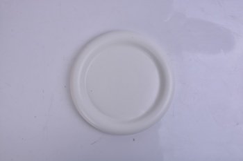 20950256870 PLAT 21CM 0,809KG BLANC GRES