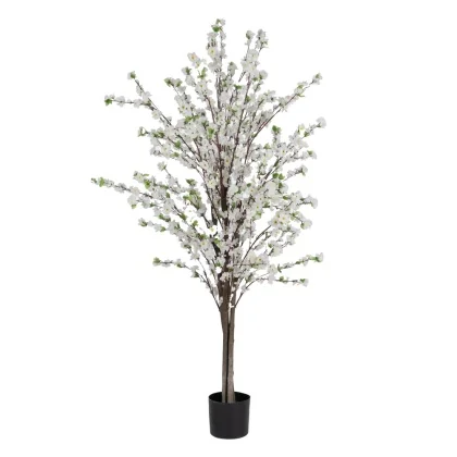 612427 PLANTE 180CM 5,57KG VERT BLANC PLASTIQUE