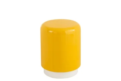 2948 CHAIR ROUND METAL LACQUER BEIGE (35x35x45cm)