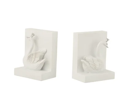 16189  7X11X14CM BLANC POLYRESINE