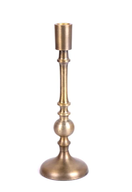 XET-8678	BOUGEOIR 28x9x9CM 0,415KG BRONZE METAL