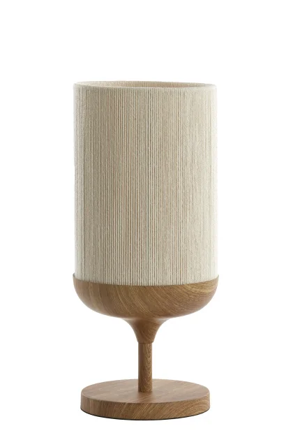 1885743 LAMP 22.5X50CM 2.2KG CREAM METAL