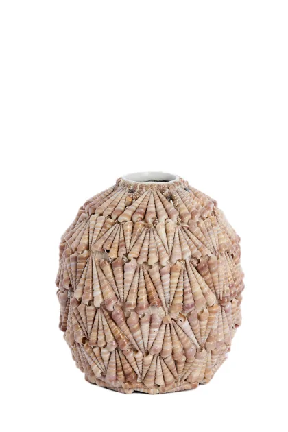 5756382 VASE 25.5X28 CM 2.5KG BEIGE GRES