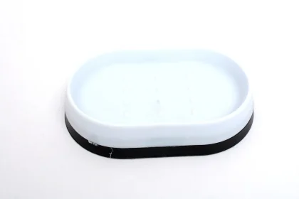 160873B 12X7.5CM 0.043 KG BLANC NOIR PLASTIQUE